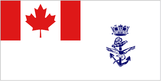 Image of Naval Jack & Royal Canadian Navy