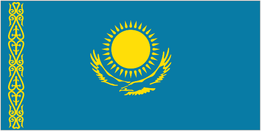 Flag of Kazakhstan 🇰🇿 Flag Download