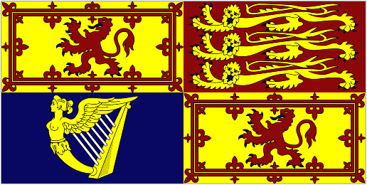 Image of Royal Standard for use in Scotland