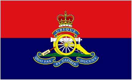Image of Royal Regiment of Artillery Camp Flag