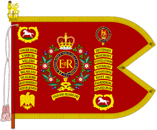 Image of The Cavalry Guidon of The Blues and Royals