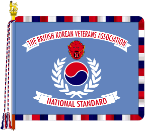 Image of National Standard of The British Korean Veterans Association
