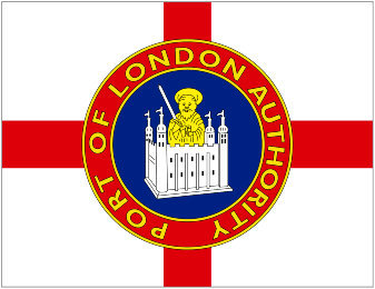 Image of Port of London Authority House Flag