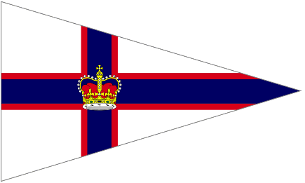 Royal Ulster Yacht Club Burgee FLAG ensign boat pennant uk made flags 