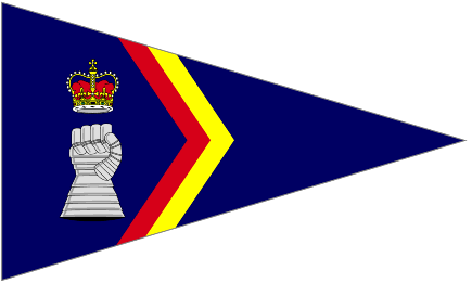 Image of Royal Armoured Corps Yacht Club Burgee