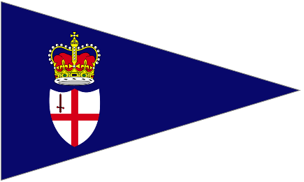 Image of Royal London Yacht Club Burgee